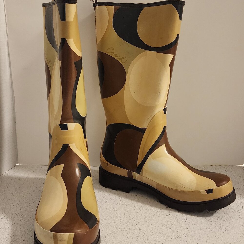 Coach Rainboots